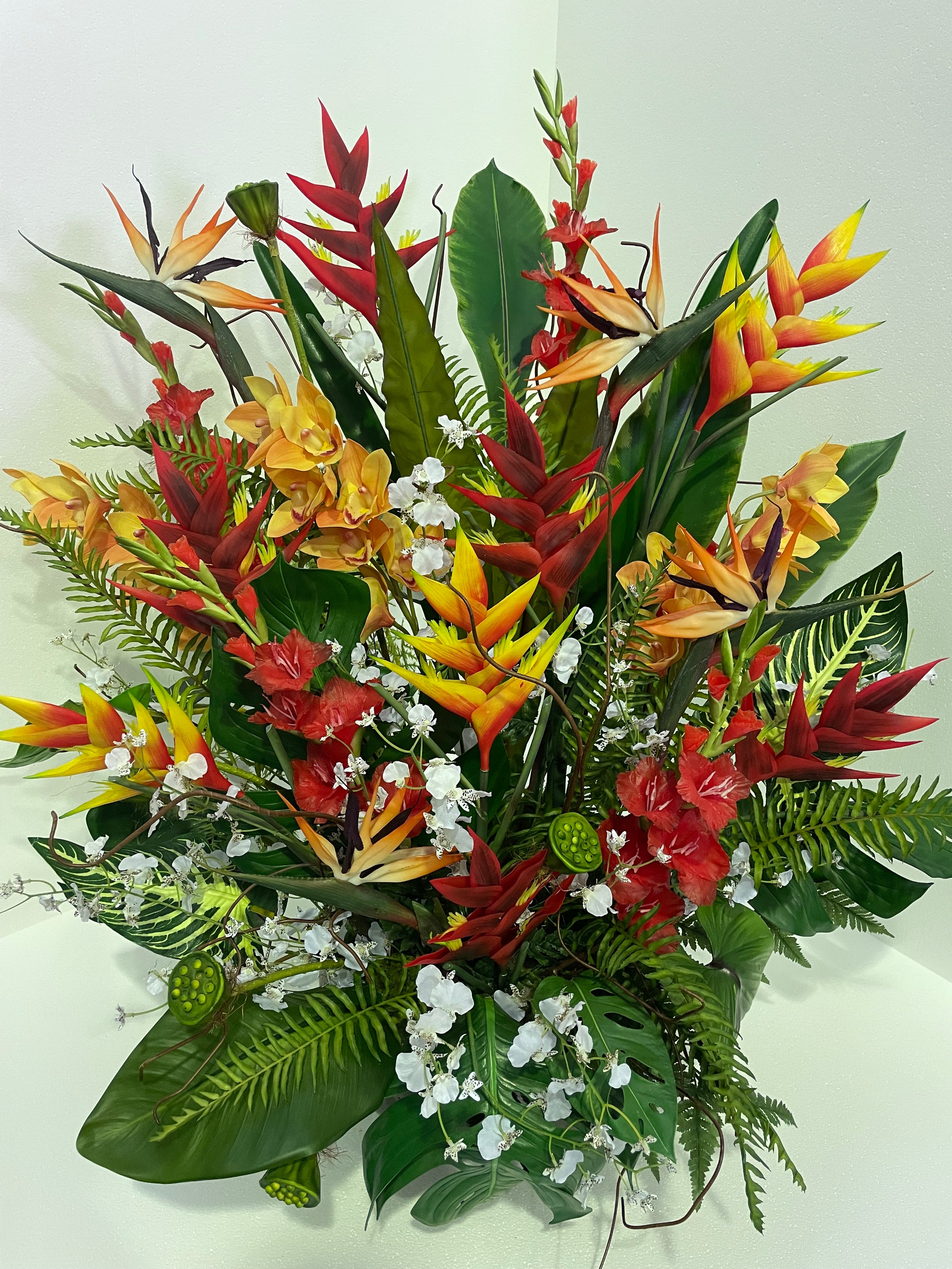 Heliconia - Orange