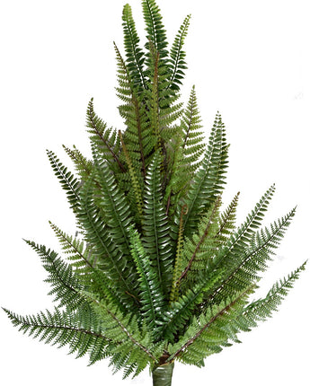 Hanging UV Treated Plastic Leather Fern