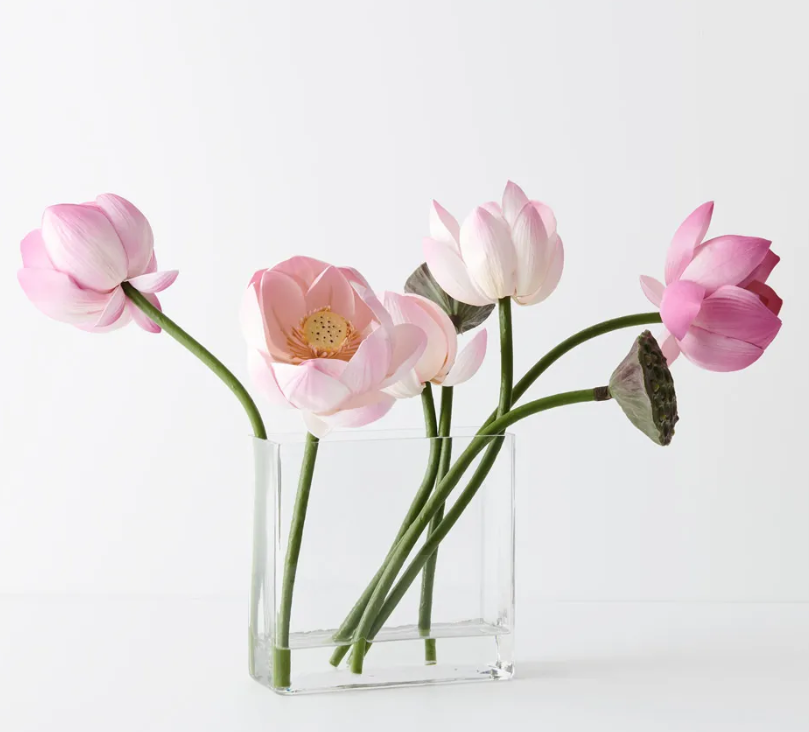 Lotus Mix in Vase 51cm