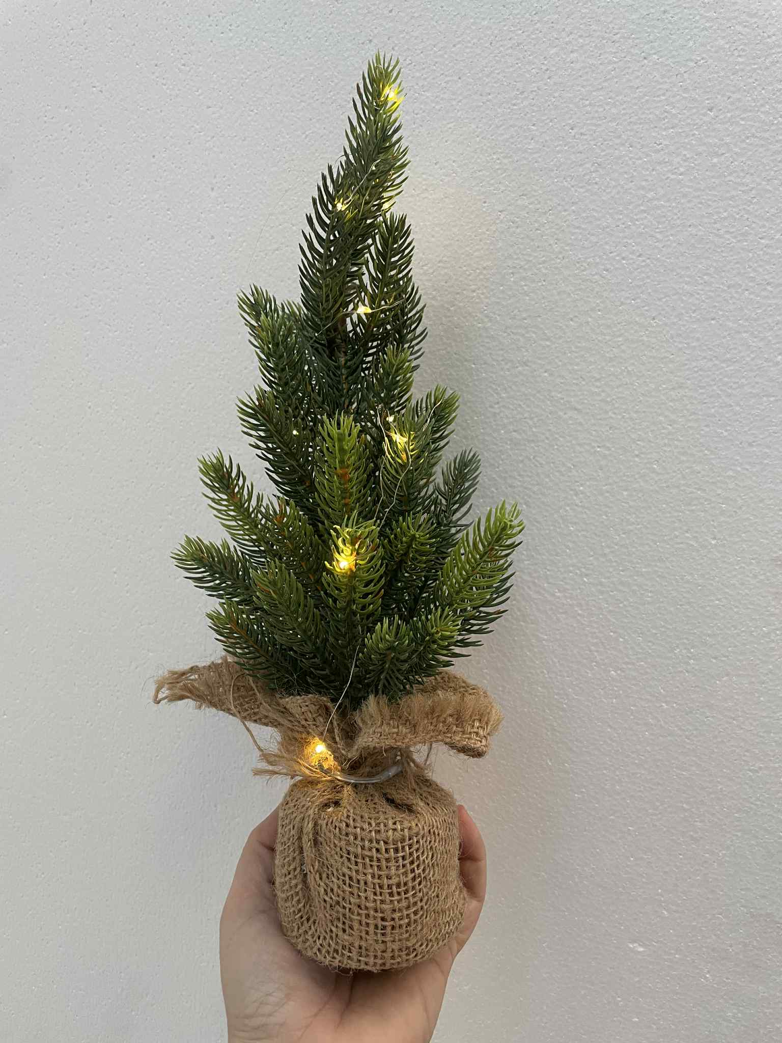 Christmas tree LED lights - table top