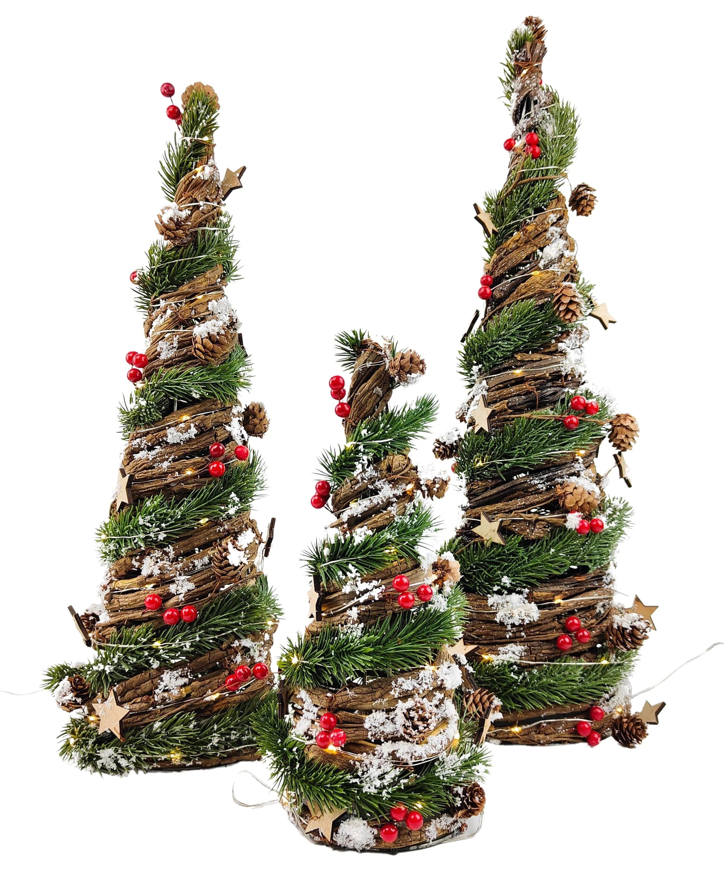 Swirled Christmas tree